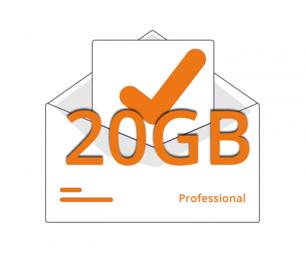 Casella Email Professional 20gb
