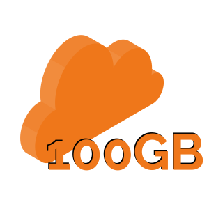 backup cloud 100gb