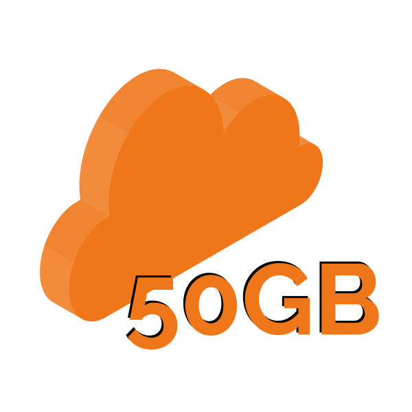 backup cloud 50gb