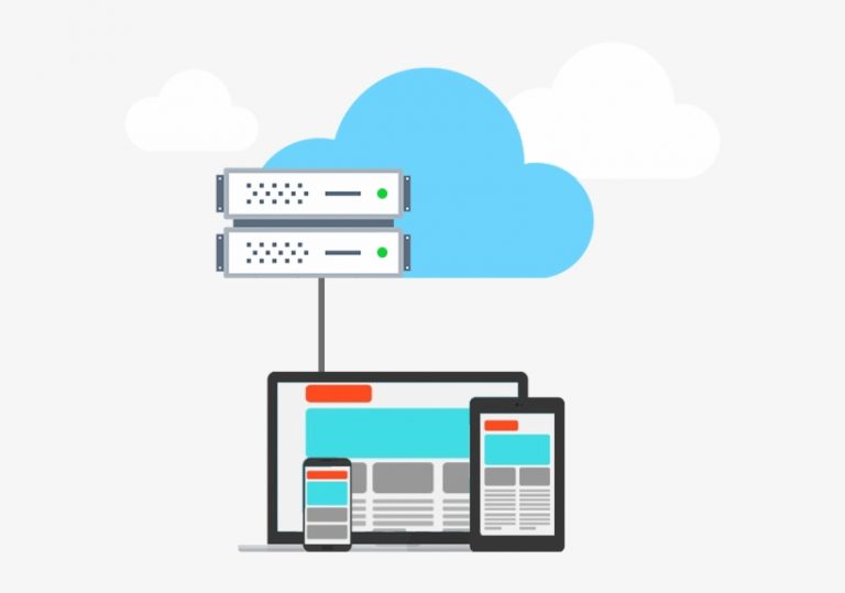 Cloud Server Illustrazione
