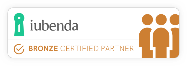 iubenda Certified
Bronze Partner